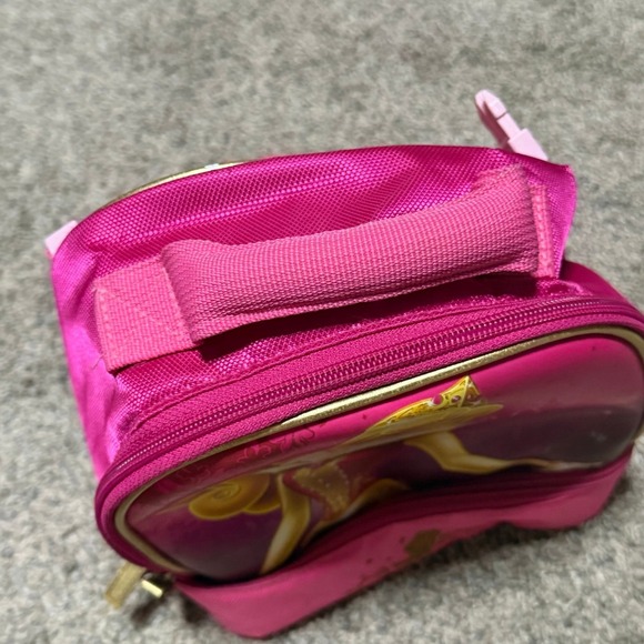 Vintage 90s Disney Princess Aurora Lunchbox Pink Sleeping Beauty Kids - Picture 2 of 6